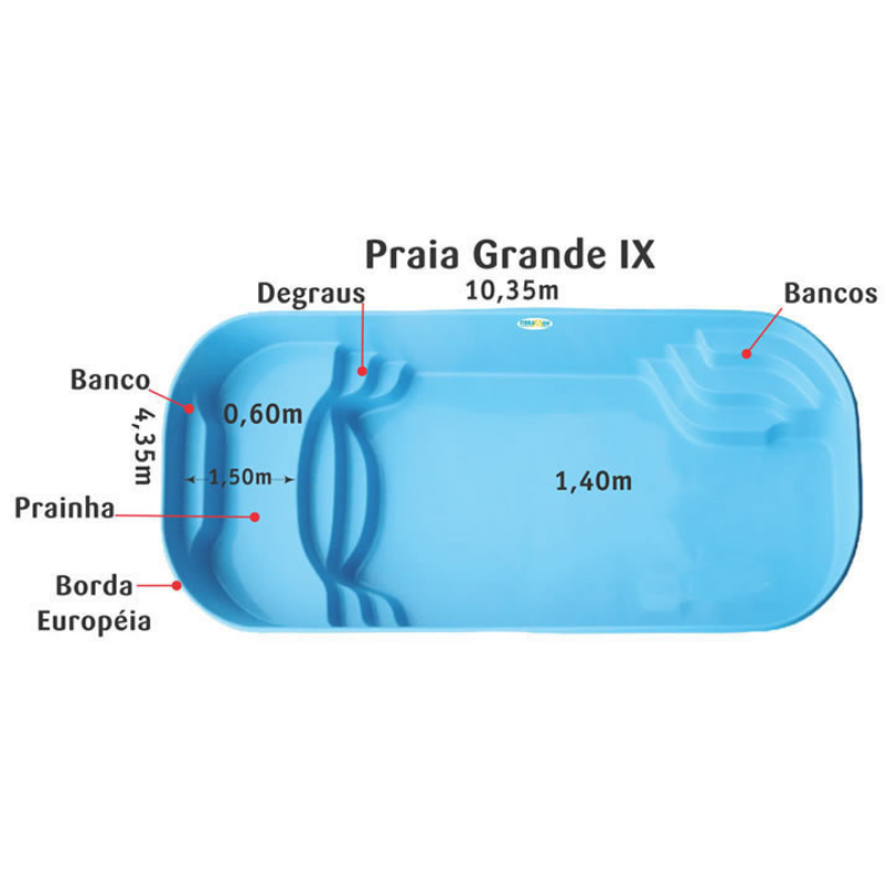 Piscina Praia Grande IX