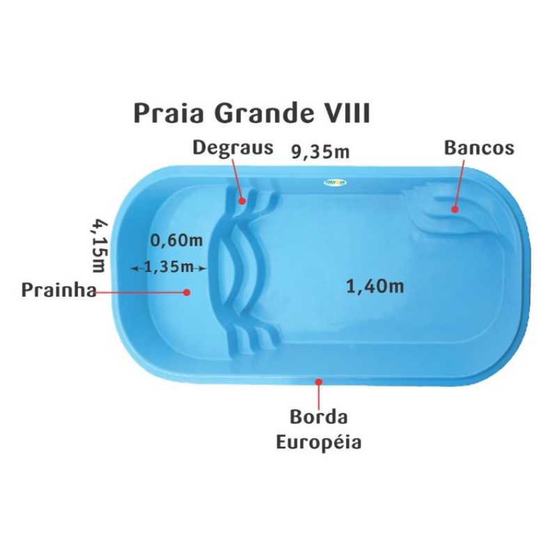 Piscina Praia Grande VIII